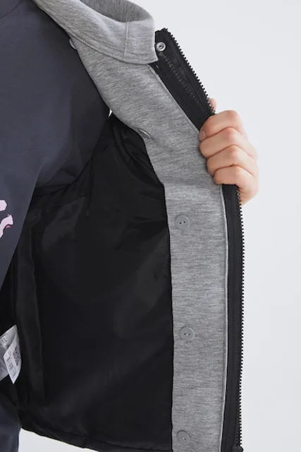 لایه داخلی کلاهدار جداشونده پافر ZARA